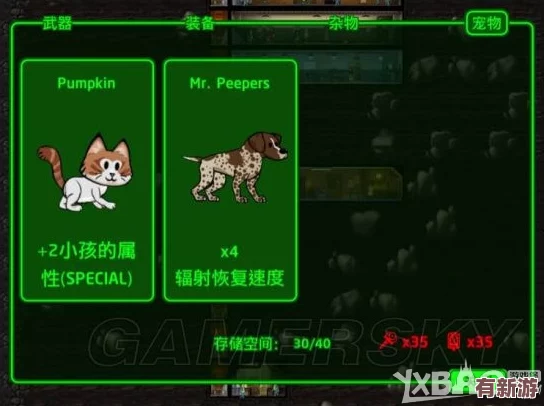 輻射避難所：全方位解析最強寵物伙伴-助力生存挑戰(zhàn)的最佳選擇！