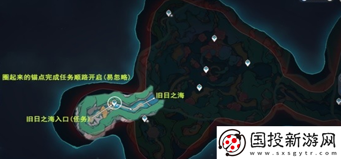 原神4.6舊日之海錨點秘境怎么開圖