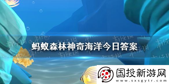 以下哪一項是海洋生物鏈的初級生產(chǎn)者-神奇海洋10月24日答案